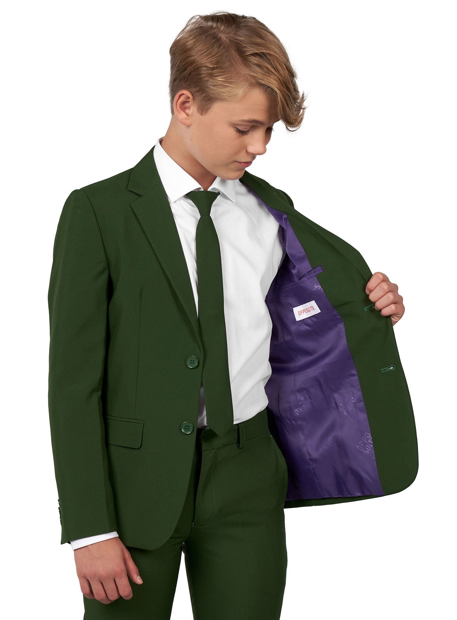 Opposuits Kinderanzug Teen Glorious Green Anzug für Jugendliche Grün, grün, grün sind alle meine Kleider!