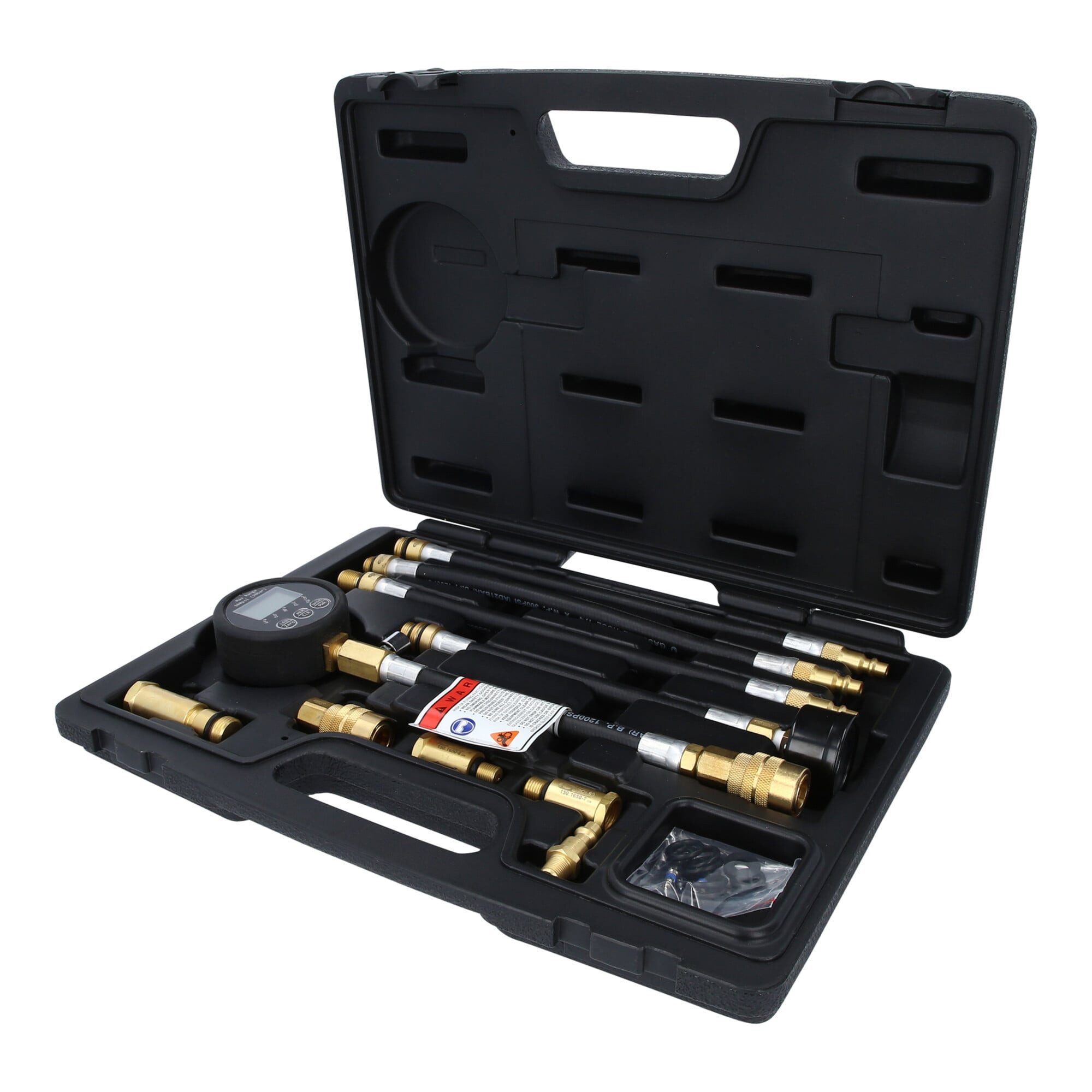 KS Tools Kfz-Diagnosegerät KS Tools Digitales Kompressions-Druckprüfgerät, 10-teilig