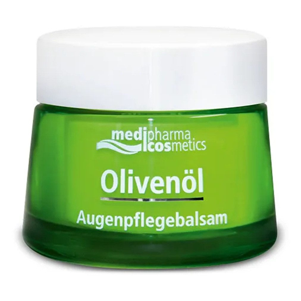 Dr. Theiss Naturwaren Augenbalsam – Olivenöl Augenpflegebalsam, Sanfte Augencreme mit Olivenöl, Panthenol & Coffein