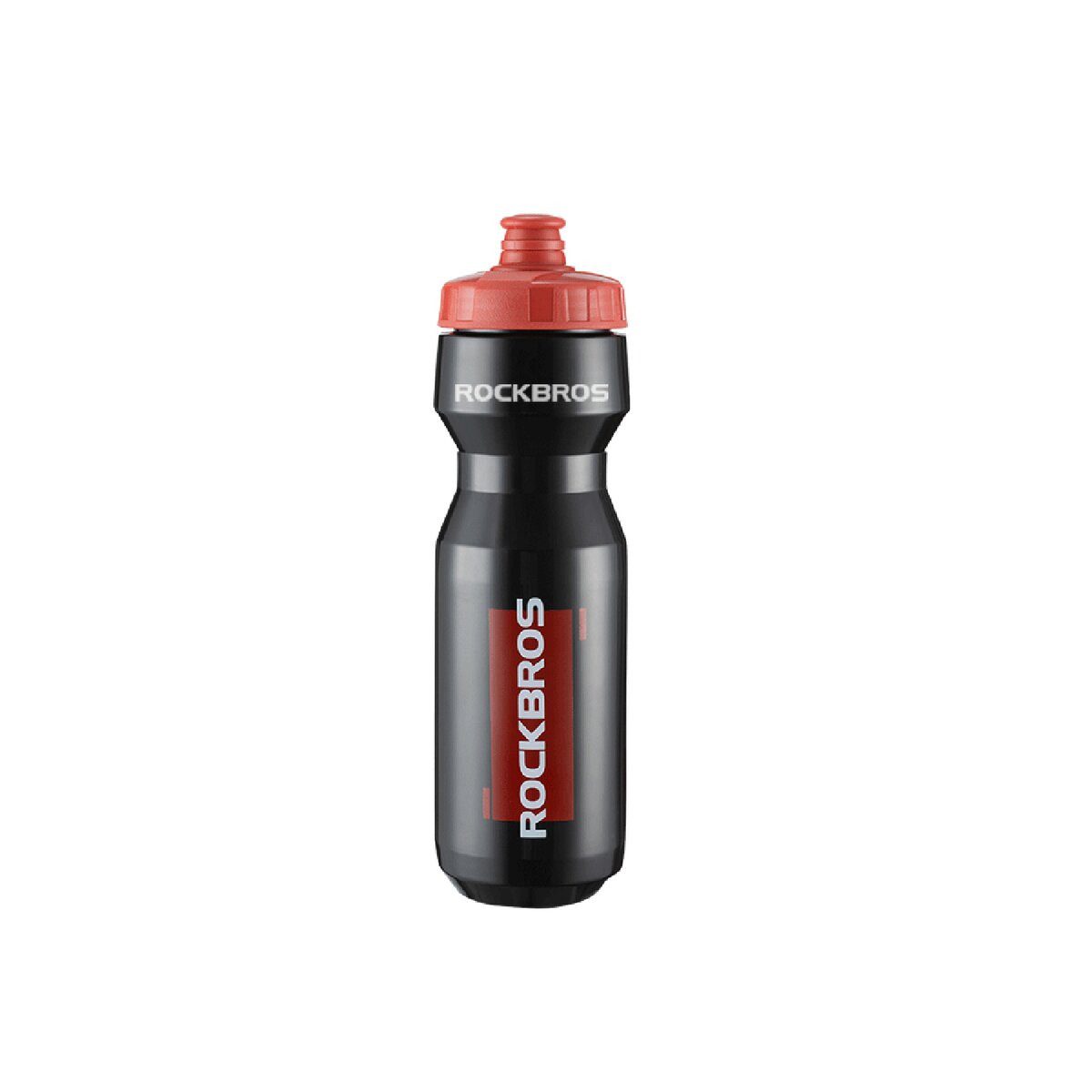 ROCKBROS Trinkflasche Rockbros Fahrradflasche 750 ml Schwarz Rot