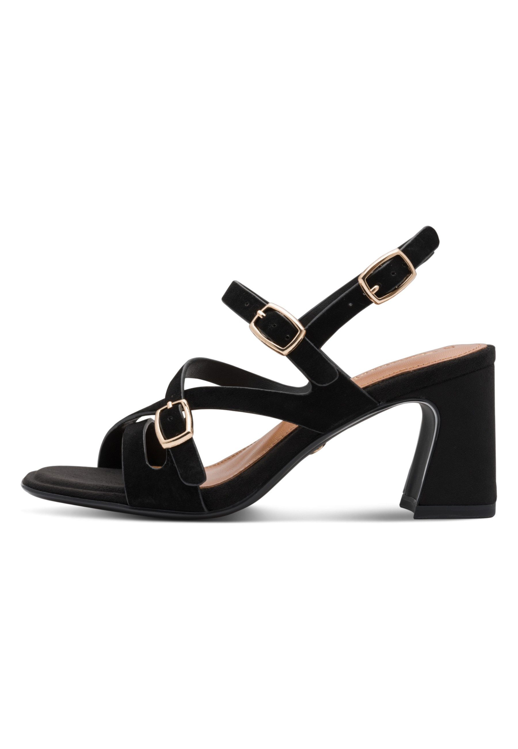 Tamaris 1-28340-46 004 Black Suede Sandale