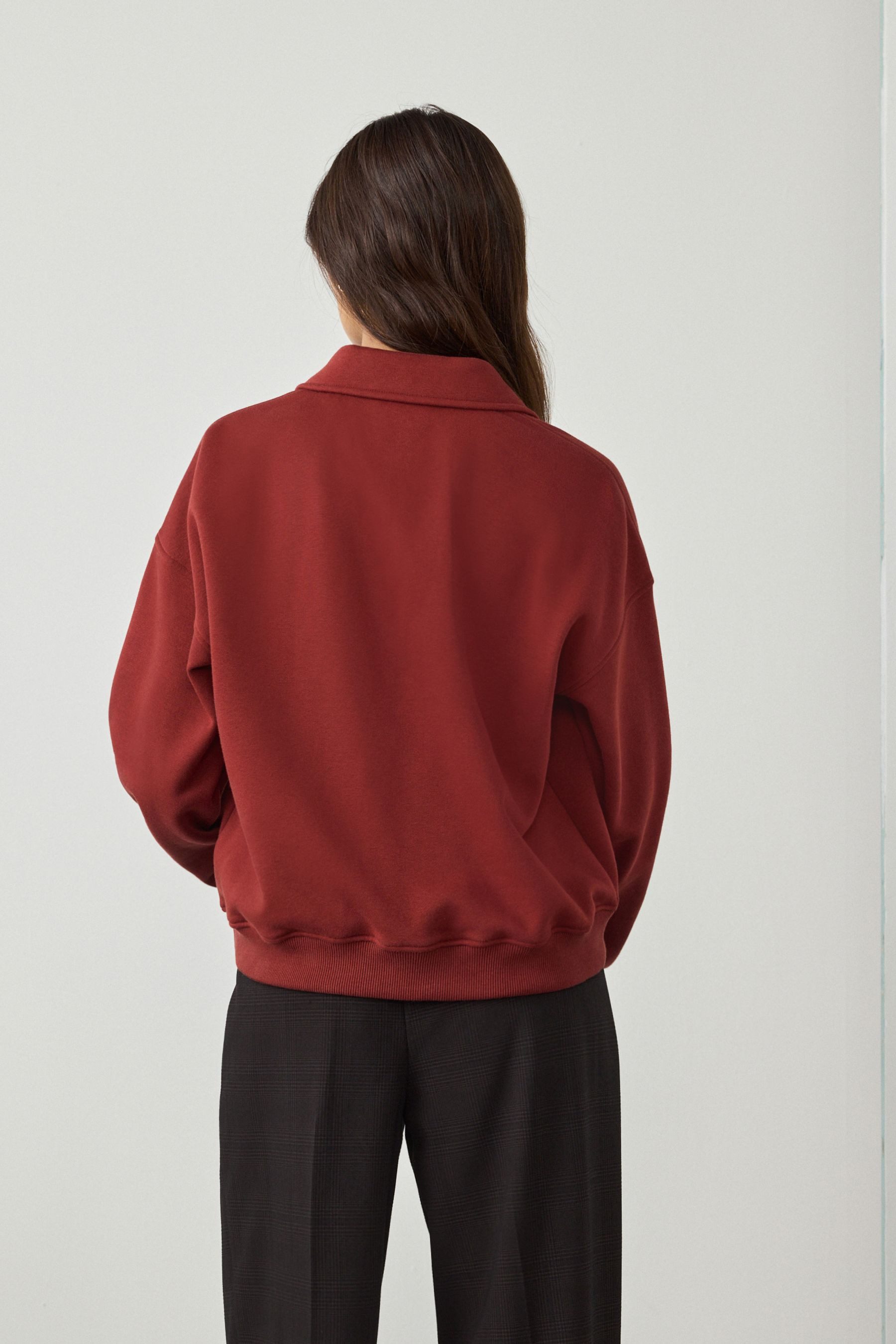 Next Sweater Essential Pullover mit Reißverschlusskragen günstig online kaufen