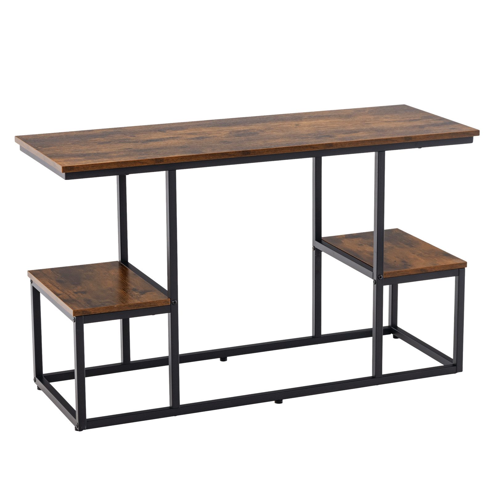 COSTWAY TV-Regal, für 50-Zoll, Konsolentisch mit offenen Ablagen, 108cm Hol günstig online kaufen