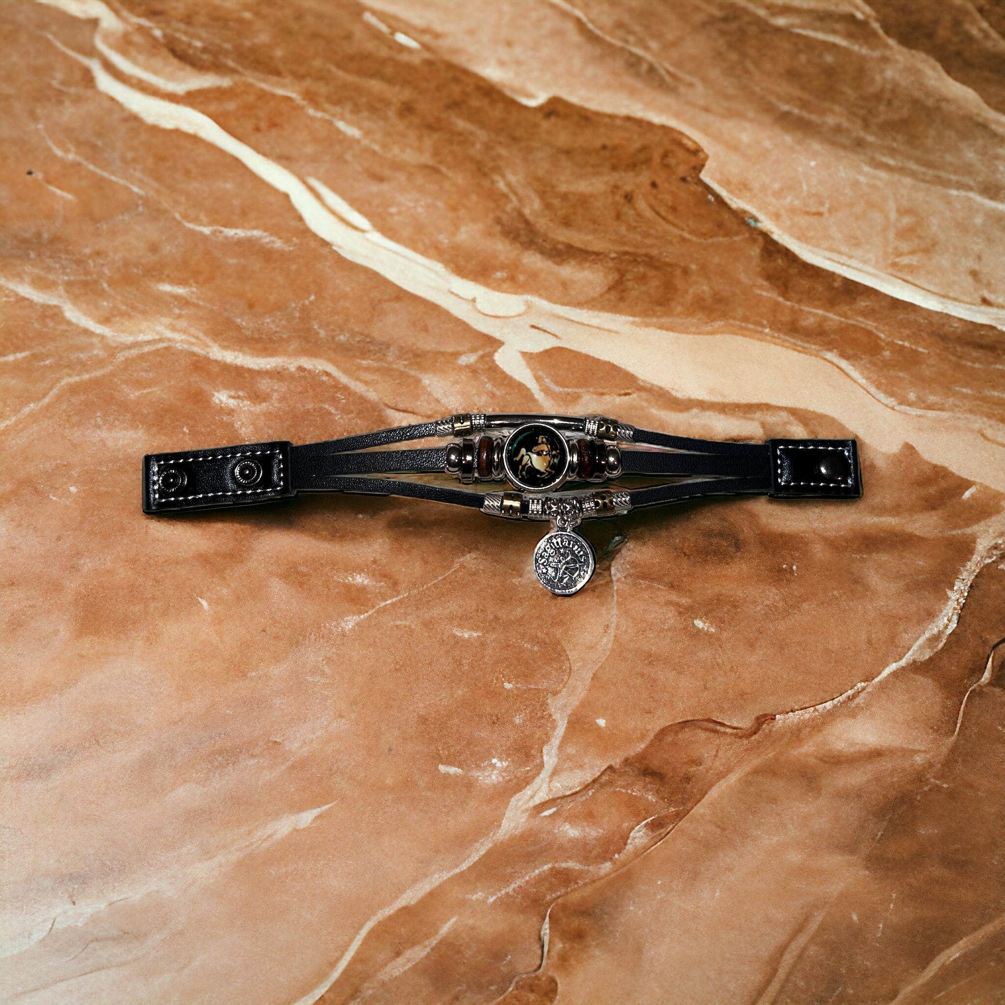 Stelby Armband mit Gravur Armband Sternzeichen Schütze mit 3D Gravur im Gla günstig online kaufen