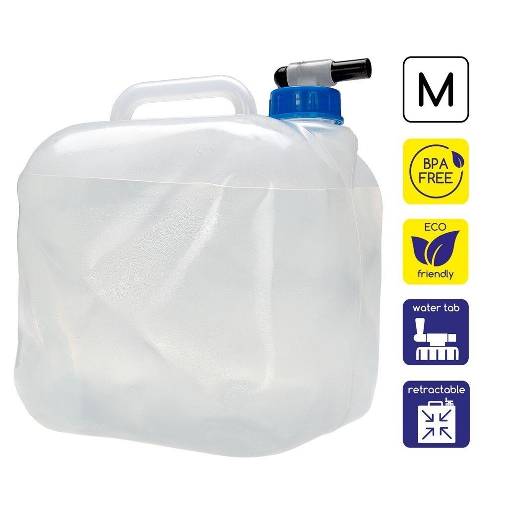 alca Kanister Wasserkanister 10l Trinkwasserbehälter mit Ablasshahn BPA-frei