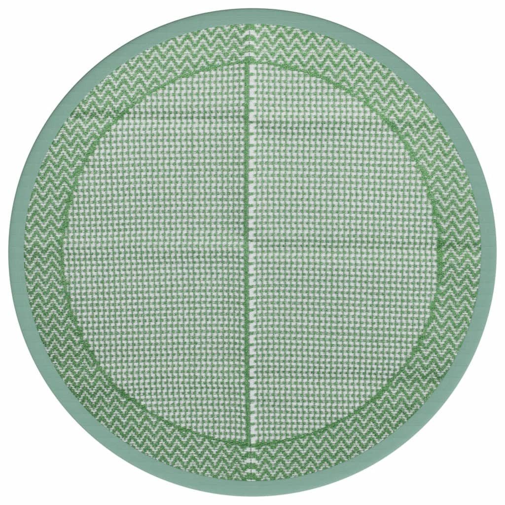 vidaXL Outdoorteppich Outdoor-Teppich ARAKIL Grün Ø120 günstig online kaufen