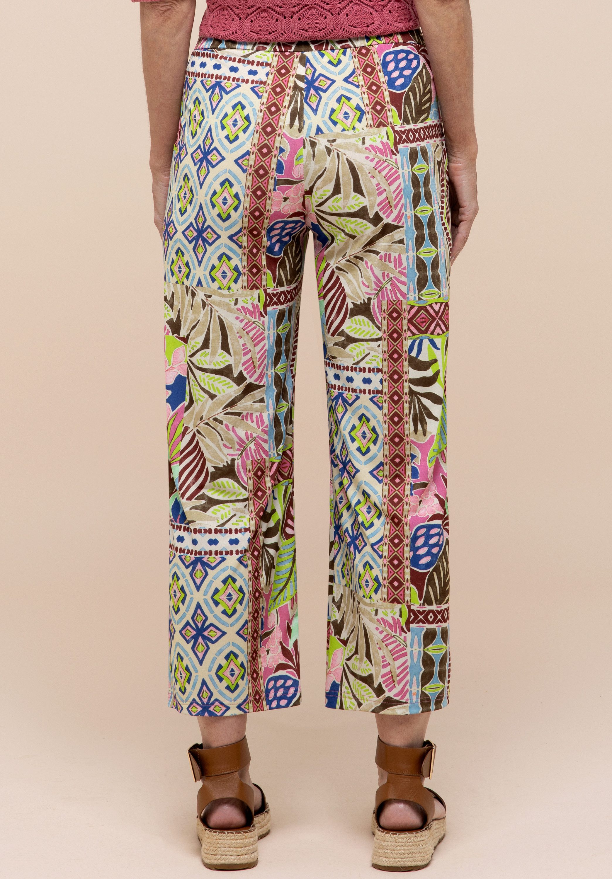 bianca Culotte PARIGI in angesagtem Patch-Print