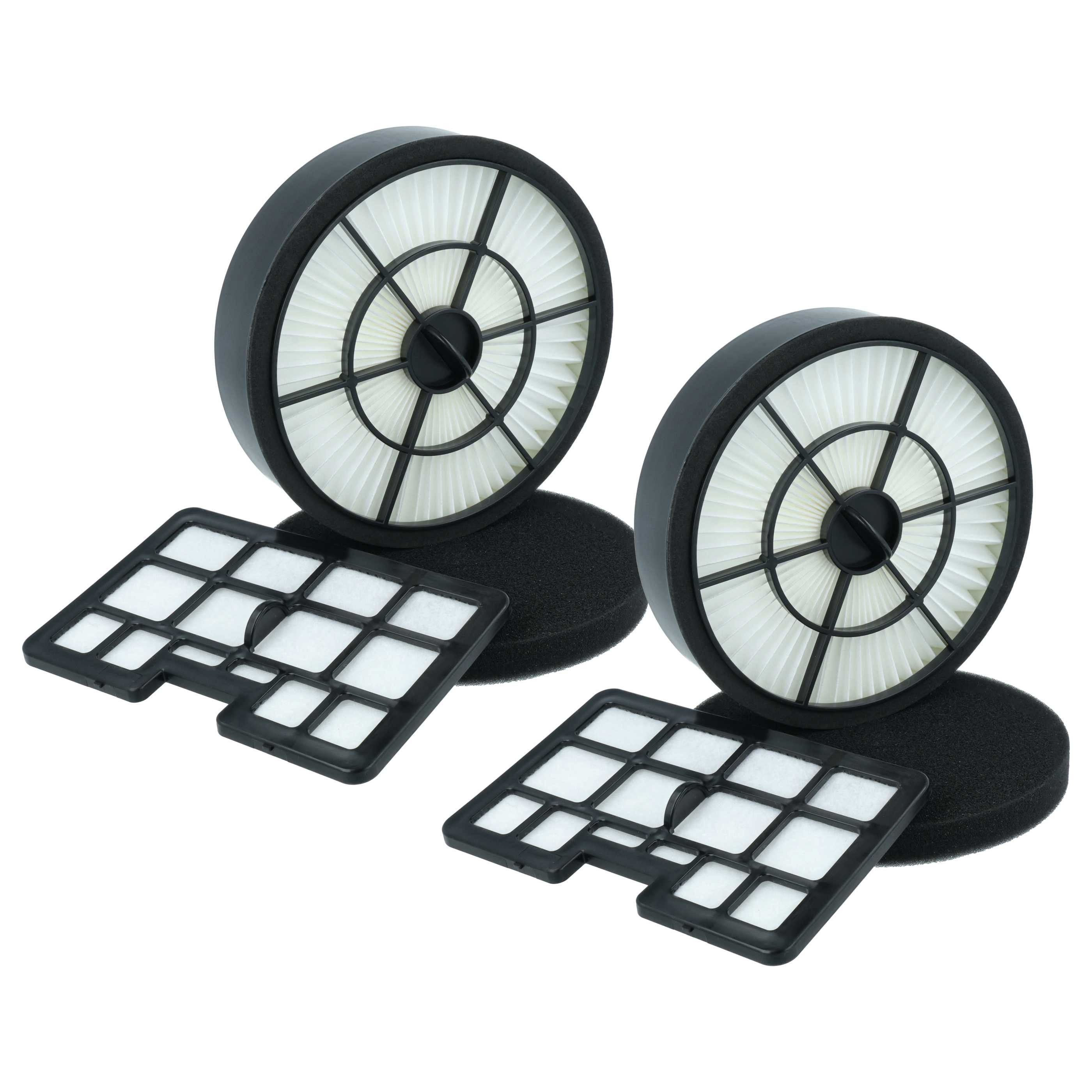 vhbw Filter-Set passend für Privileg Edition50 Staubsauger, Wartungskit für den Filterwechsel in Ihrem Staubsauger, Für