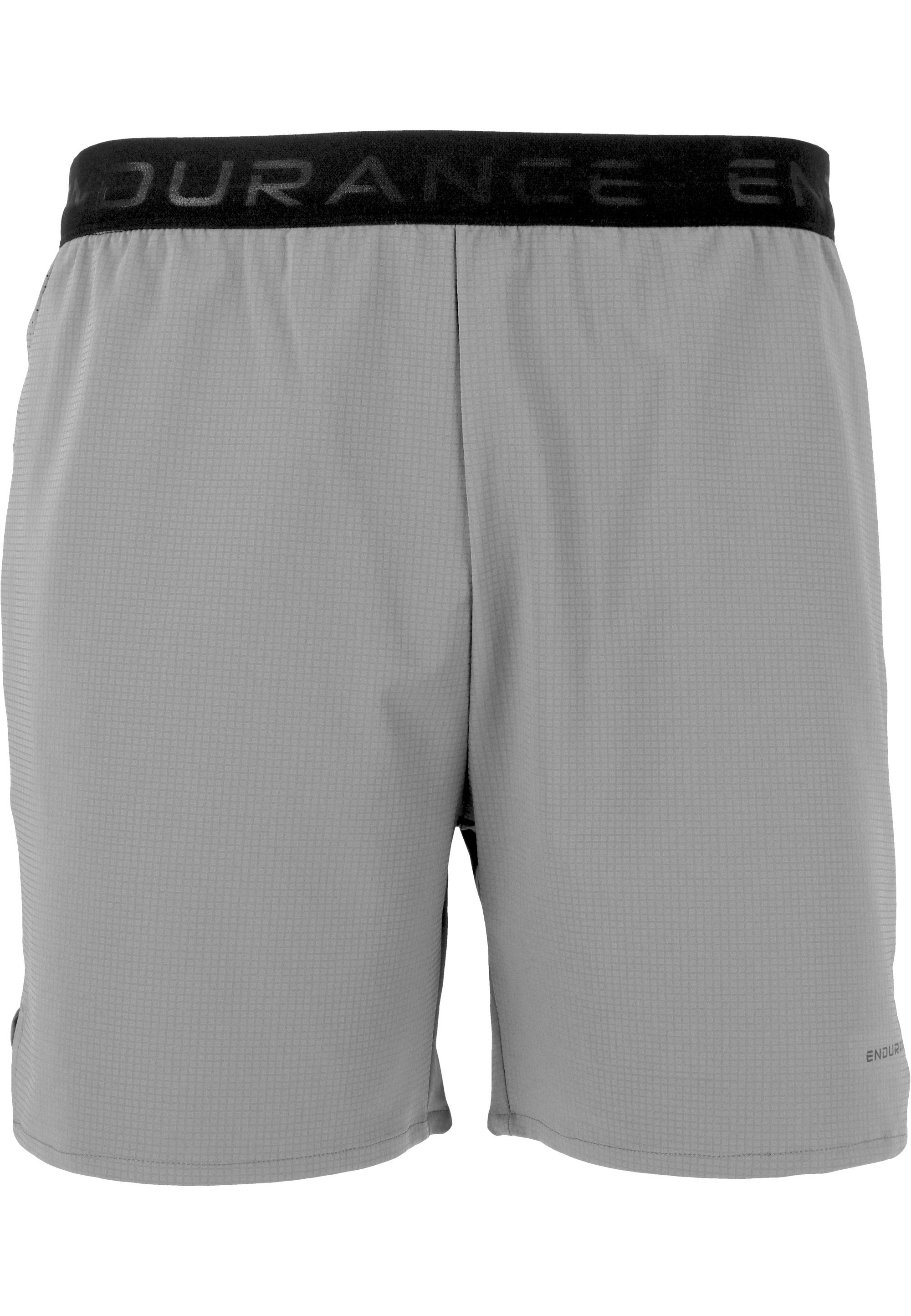 Shorts mit ENDURANCE Tights grau Air integrierter