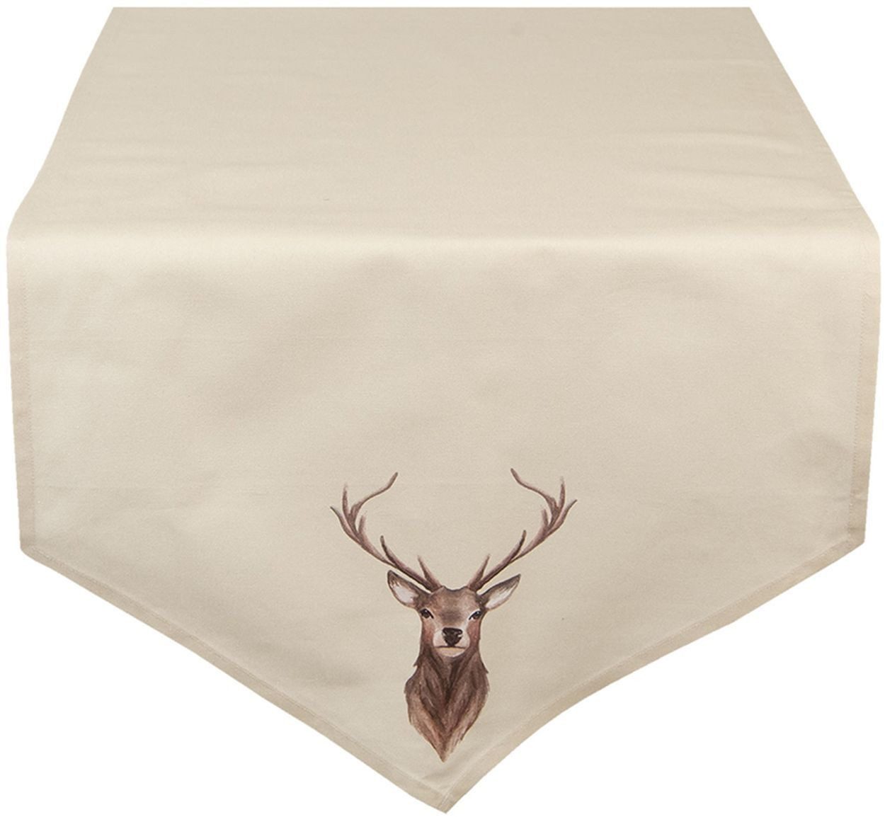 Clayre & Eef Узкие скатерти Tischdecke Узкие скатерти, Baumwolle, Dekorativ, Waschbar, Langlebig