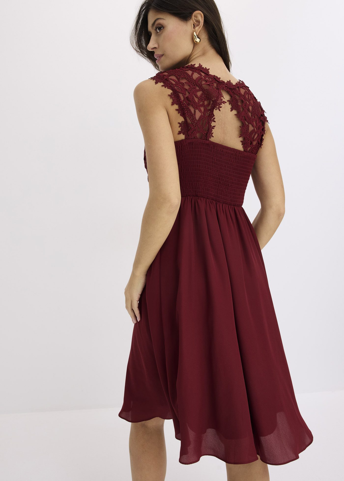 bonprix Minikleid (1-tlg) für besondere Anlässe, aus Polyester, taillierte günstig online kaufen