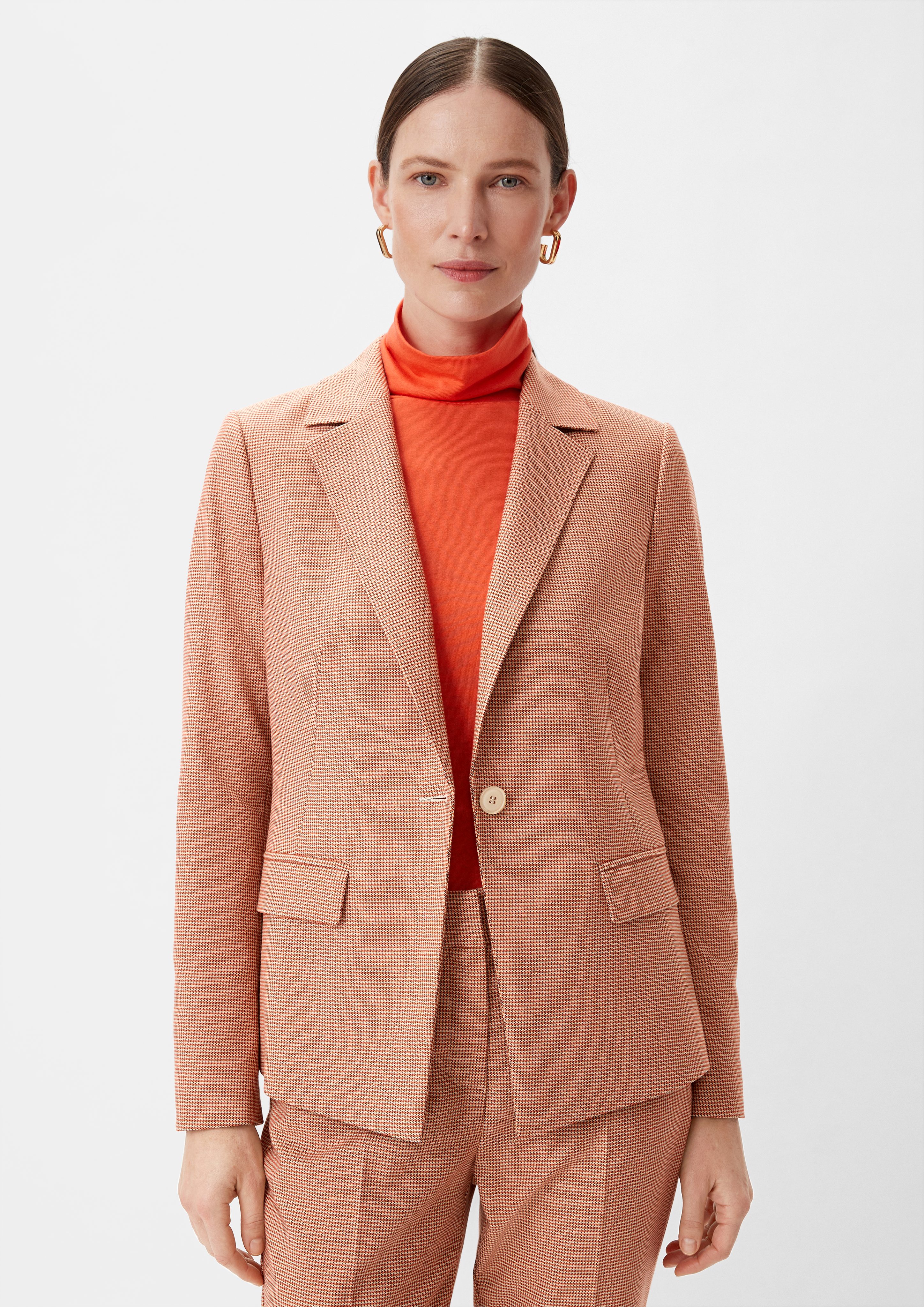 Blusenblazer Blazer aus Viskosemix