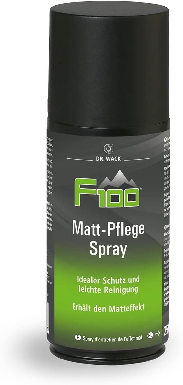 DR WACK Fahrrad-Reparaturset F100 Matt-Pflege Spray 250 ml
