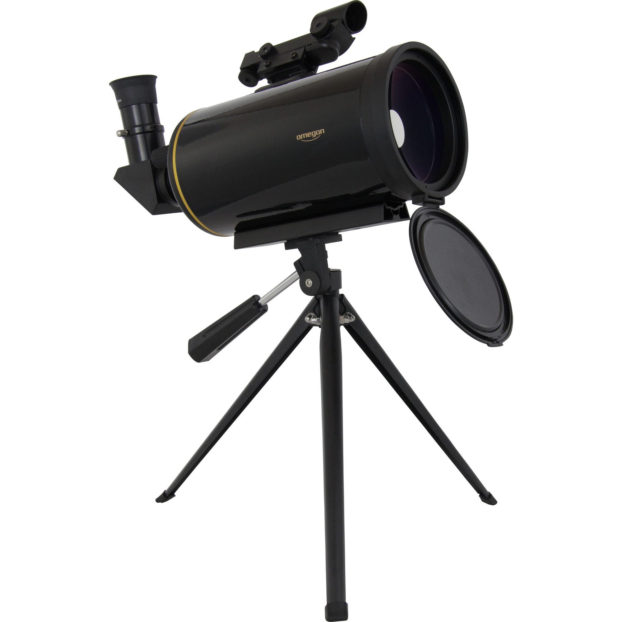 Omegon Teleskop Omegon Maksutov Teleskop MightyMak 90 mit LED-Sucher