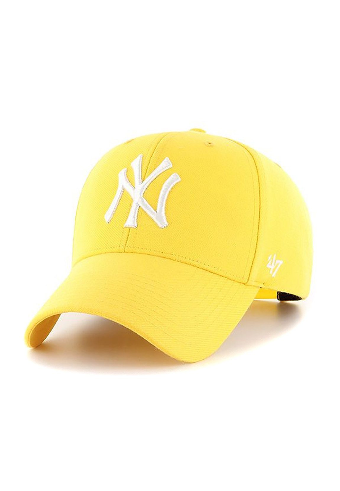 '47 Brand Baseball Cap 47 Brand MVP Adjustable Cap NY YANKEES B-MVPS17WBP-YE Yellow