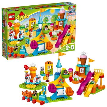 LEGO® Konstruktionsspielsteine LEGO® DUPLO® - Großer Jahrmarkt, (Set, 106 St)