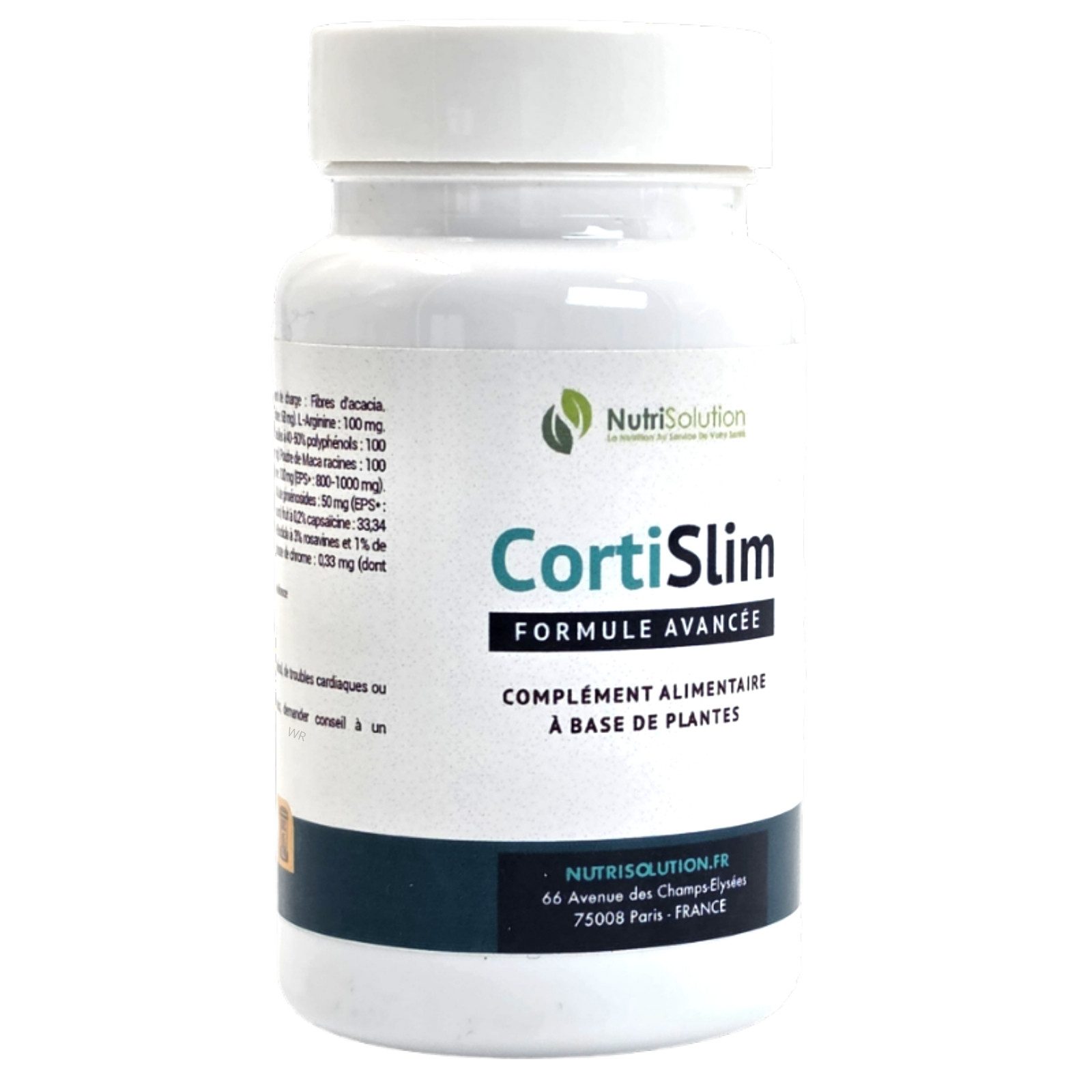 Cortislim CortiSlim Kapseln, 60 St., 29,7 g, Ohne Gentechnik, Vegan, Glutenfrei, Laktosefrei