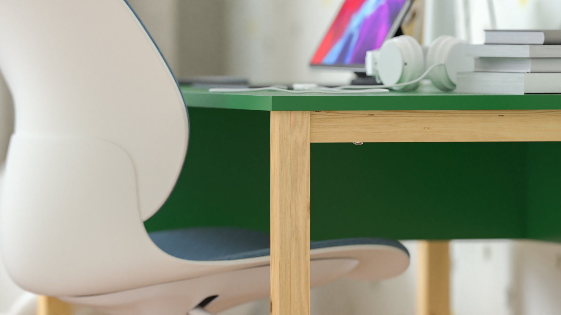 - Grün Klein Schreibtische Siblo Schreibtisch - Computertisch Kinderschreibtische