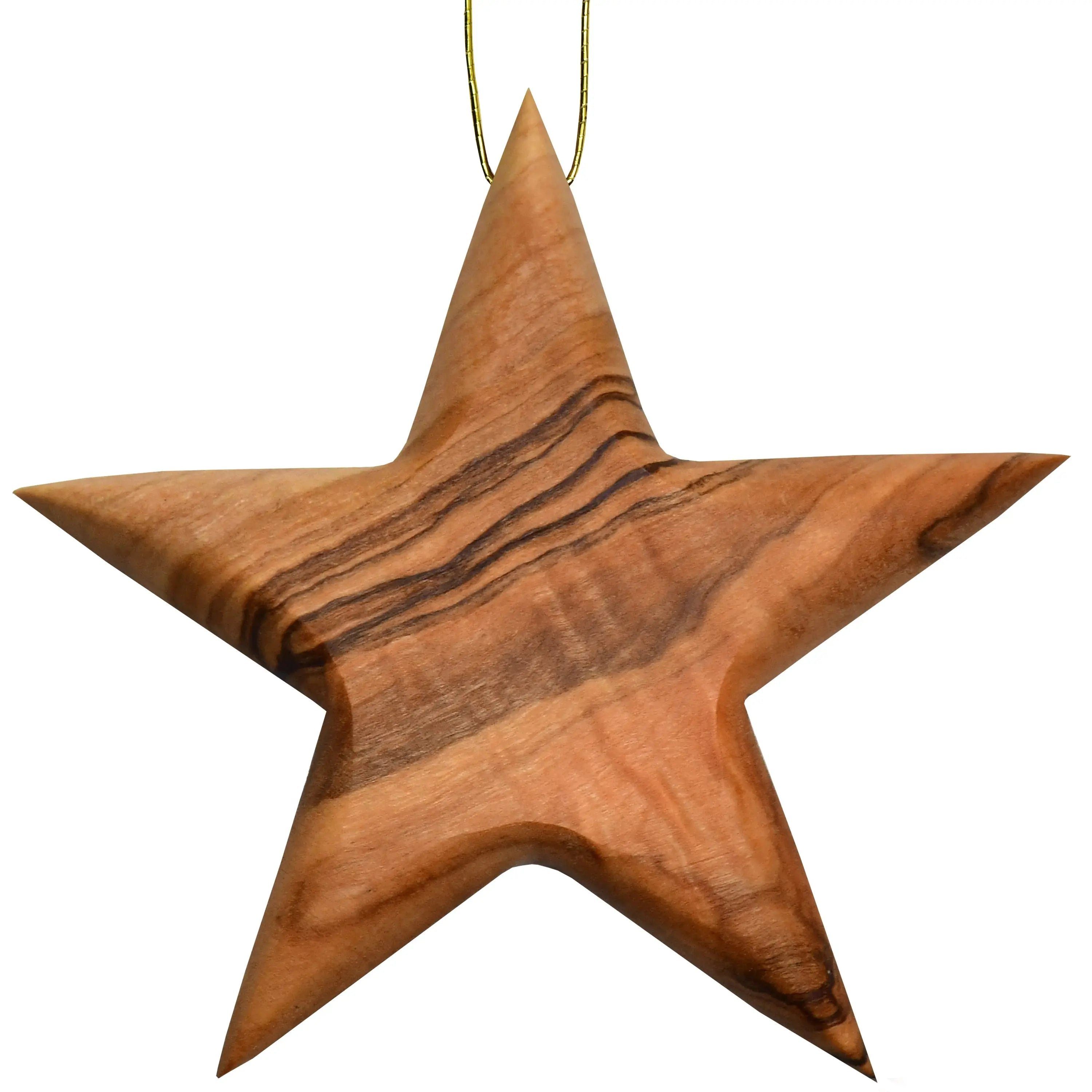 Kassis Dekoobjekt Weihnachtsdeko Baumschmuck Stern Anhänger, günstig online kaufen