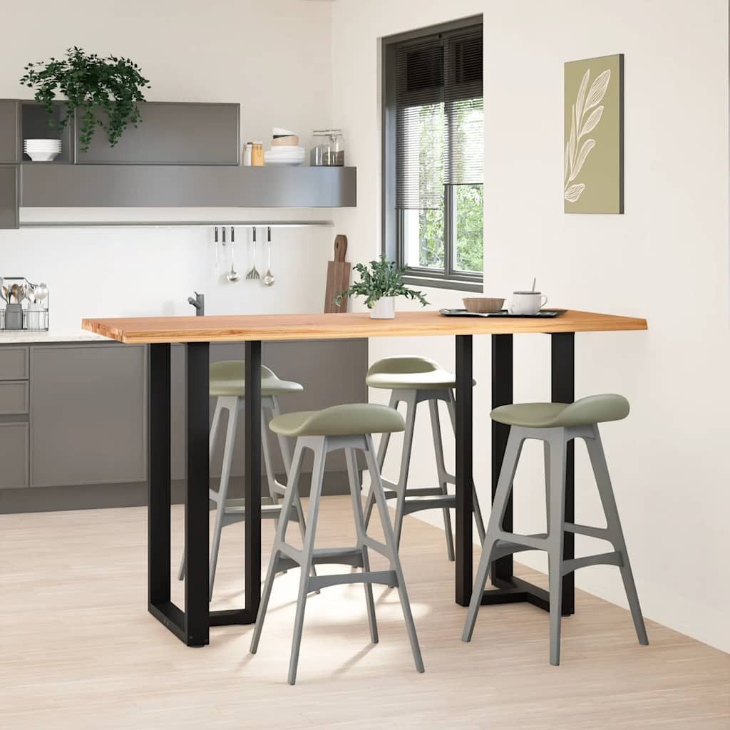 vidaXL Esstisch Bartisch Baumkante 200x80x112 cm günstig online kaufen