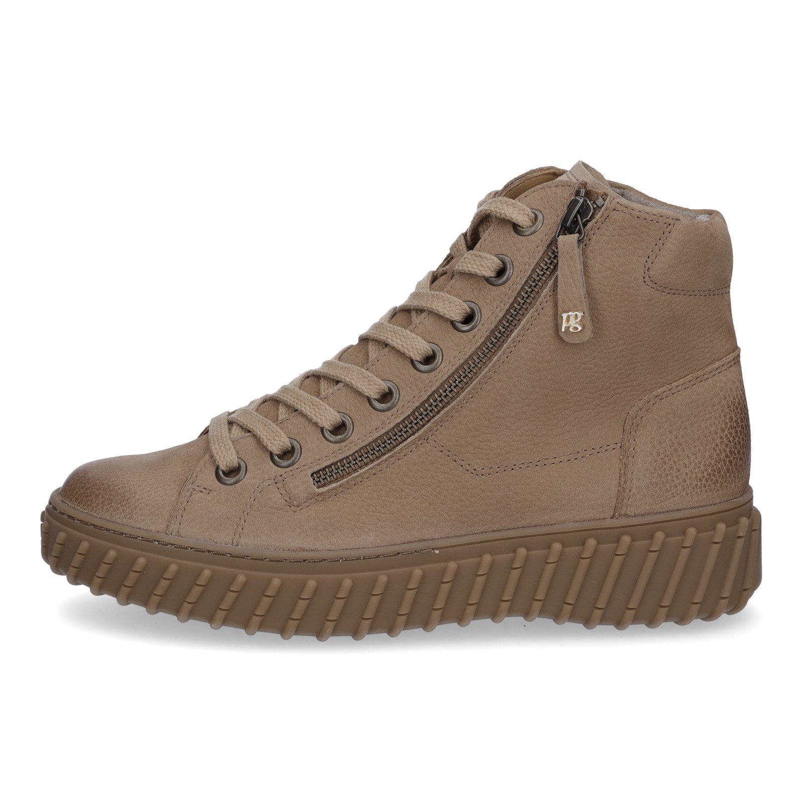 Paul Green Paul Green Damen High-Top Sneaker braun Sneaker günstig online kaufen