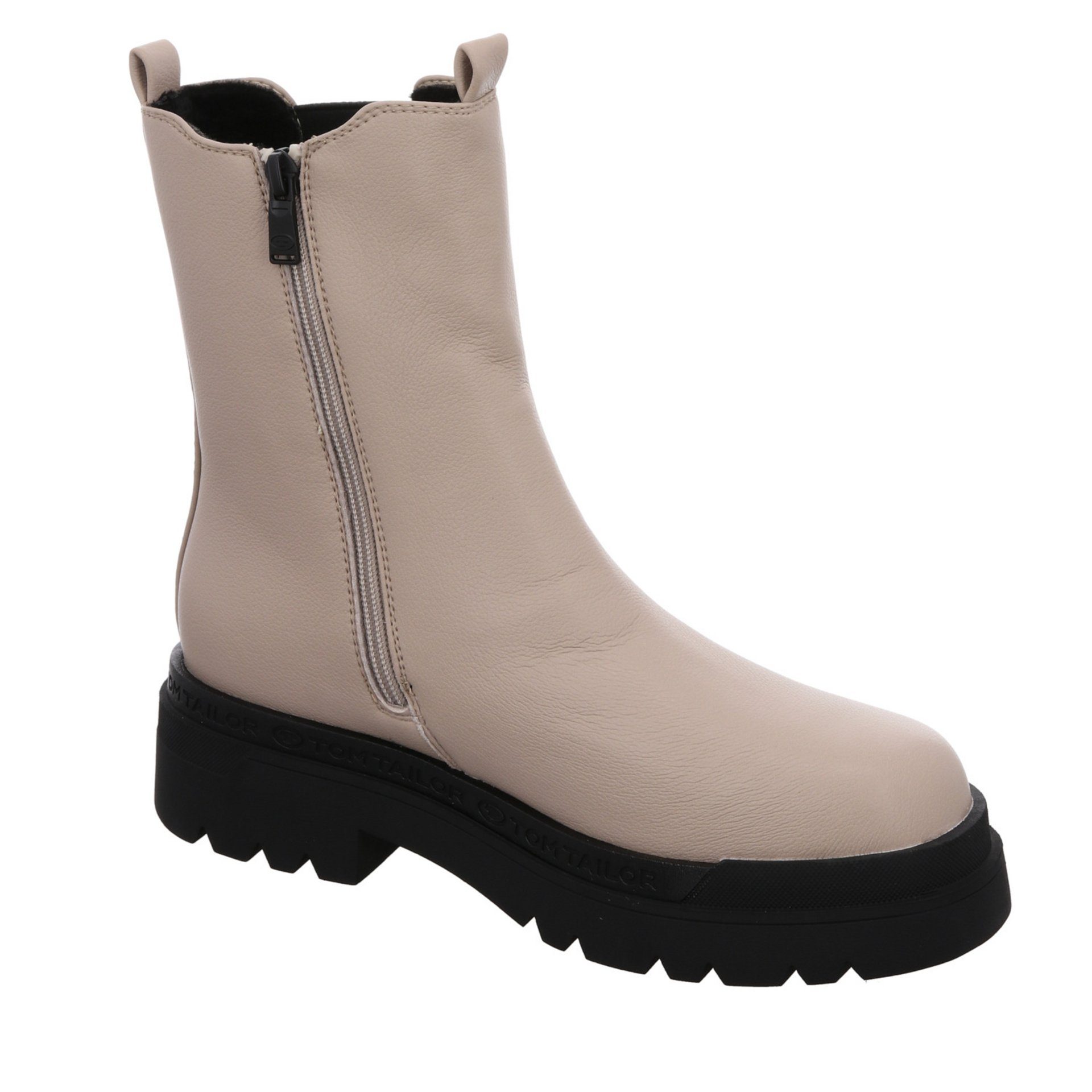 TOM Synthetik Chelsea It.taupe uni Chelseaboots Synthetik TAILOR Boots