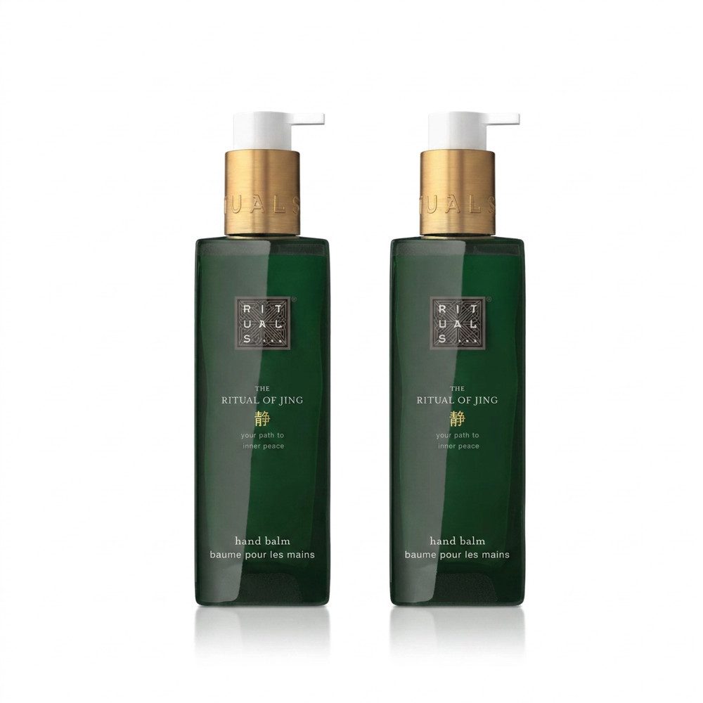 Rituals Handbalsam RITUALS The Ritual of Jing Hand Balm 2er Set, 1-tlg., Praktisches 2er Set für die regelmäßige Handpflege