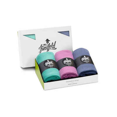 von Jungfeld Langsocken Носки - Sirena - 3er-Box (3-Paar, 3er Pack)