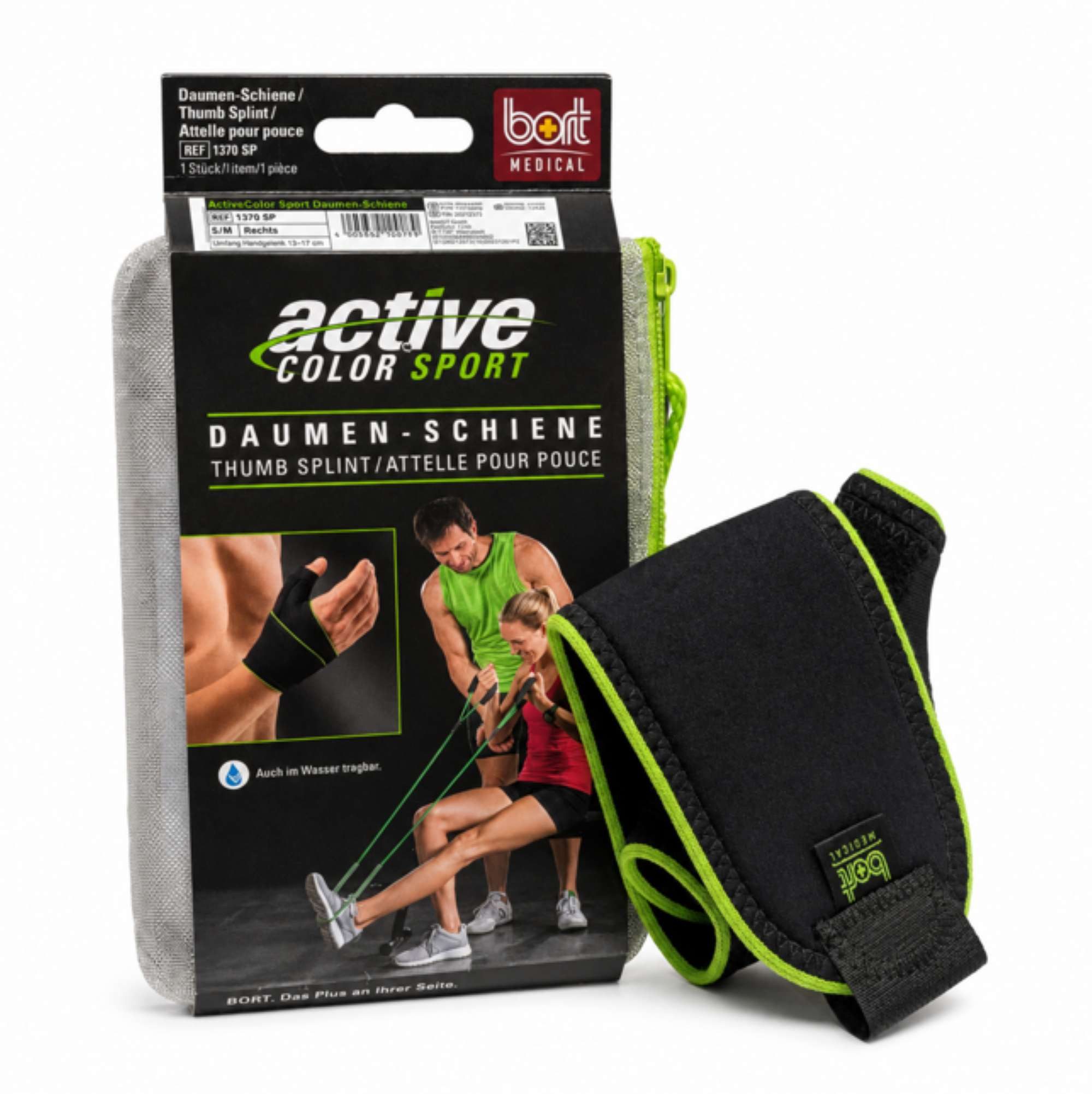 Bort GmbH Handbandage BORT ActiveColor Sport Daumen-Schiene rechts S/M