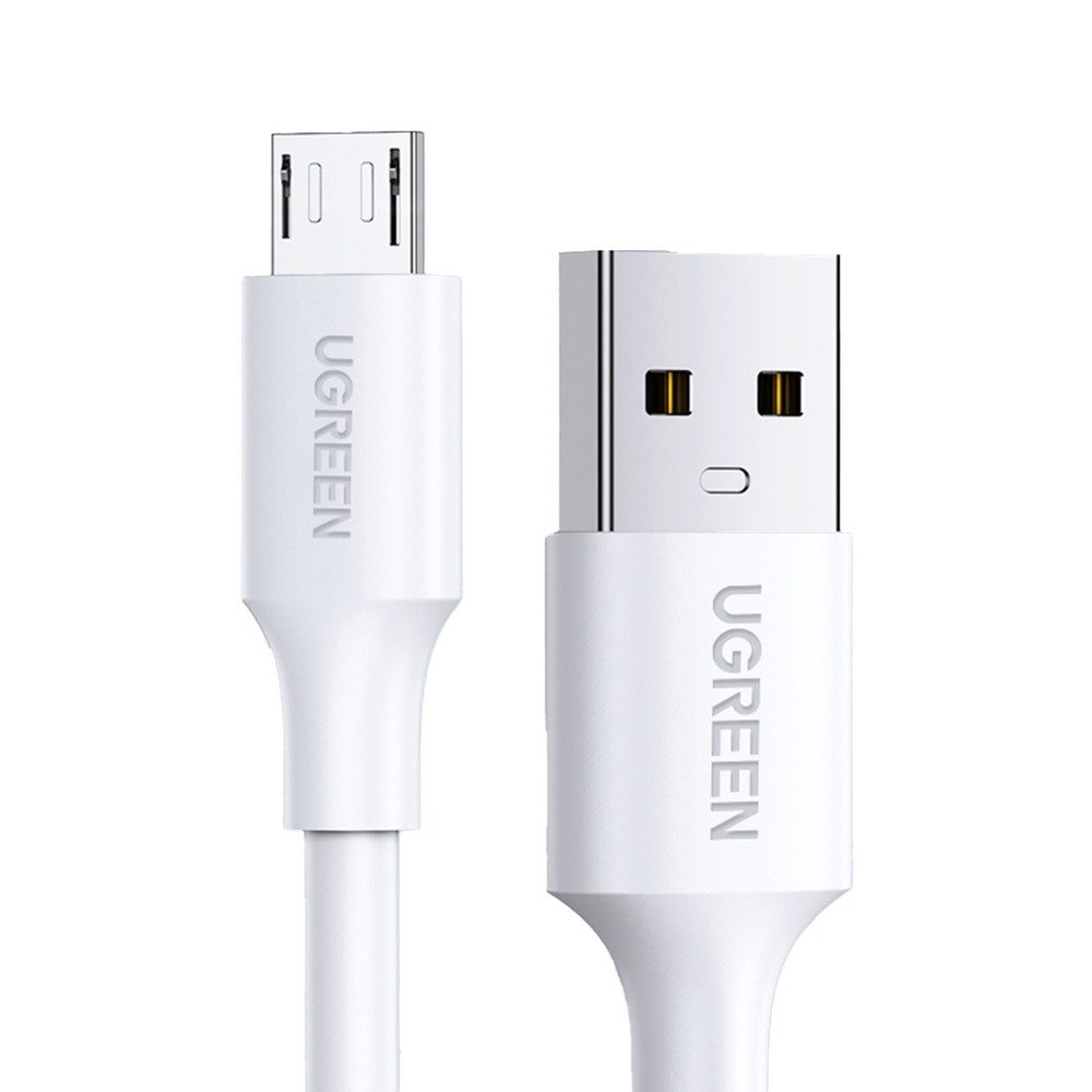 UGREEN Ladekabel Datenkabel Schnellladekabel USB-Kabel, USB-A, Micro-USB (200.0 cm), 3 A Schnellladen, 480 Mbit/s, Kupferleiter