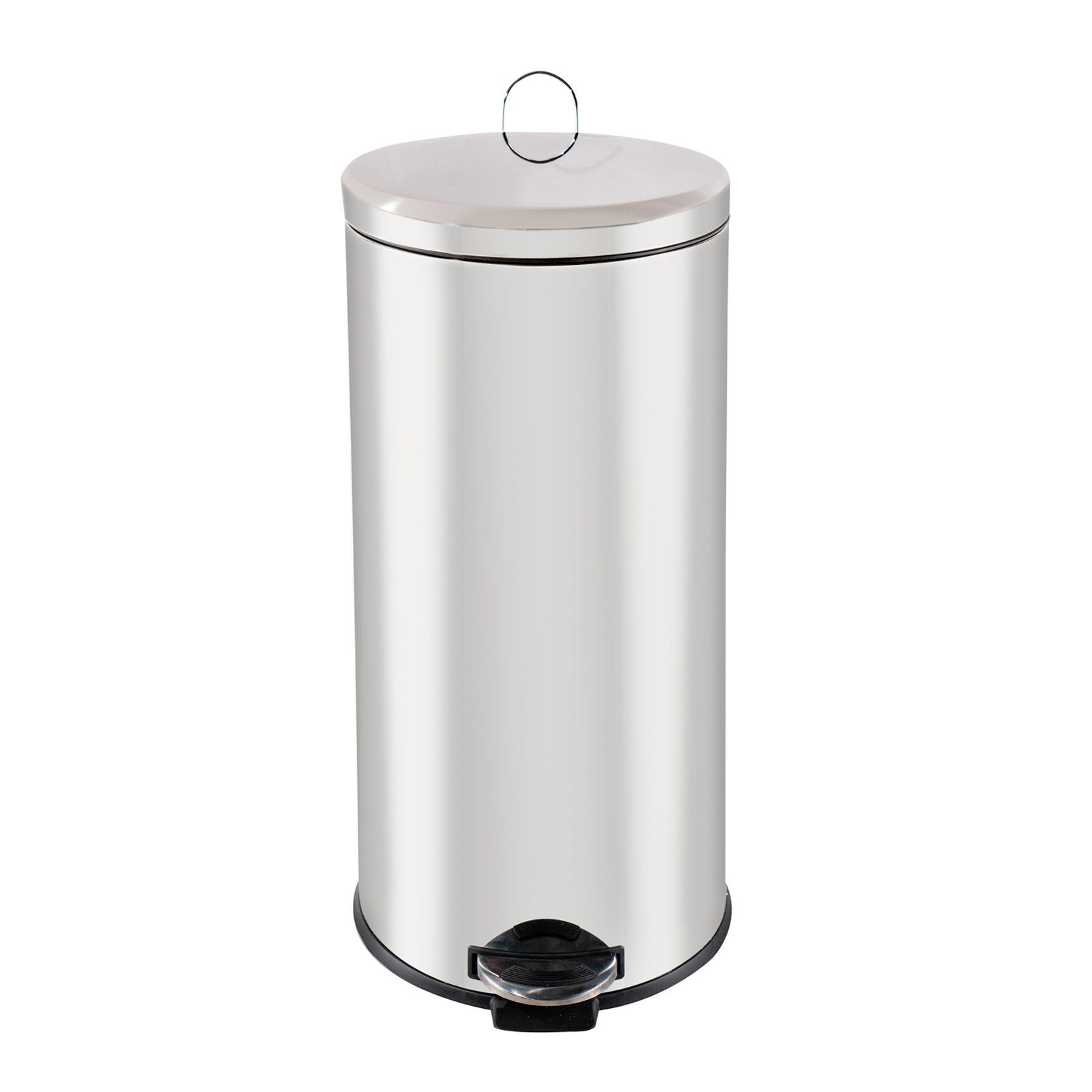 HTI-Living Mülleimer Abfalleimer 30 Liter Edelstahl Jannik, Mülleimer mit Soft-Close-Deckel