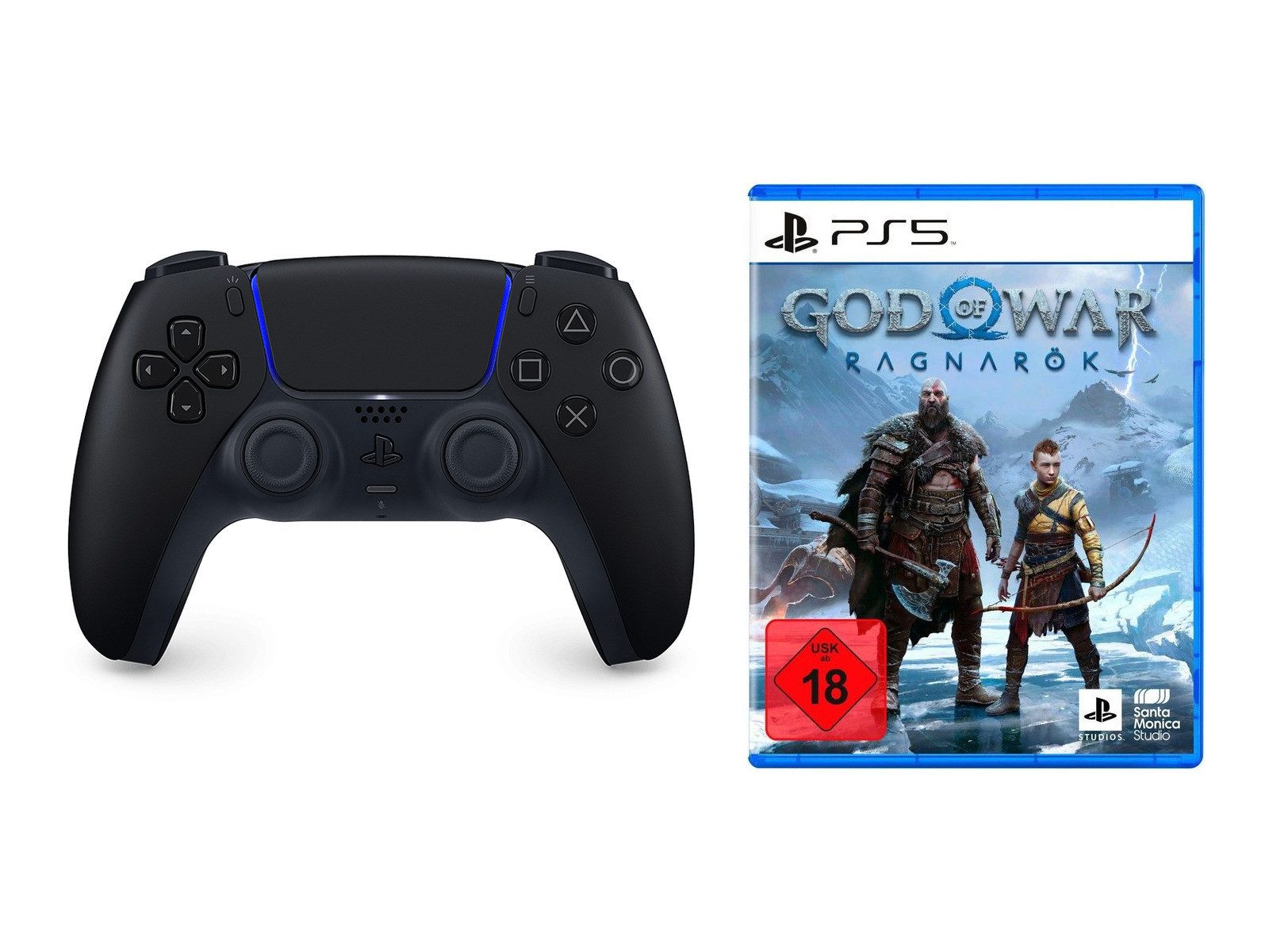 Playstation God of War Ragnarök inkl. PS5 DualSense Wireless-Controller (Set)