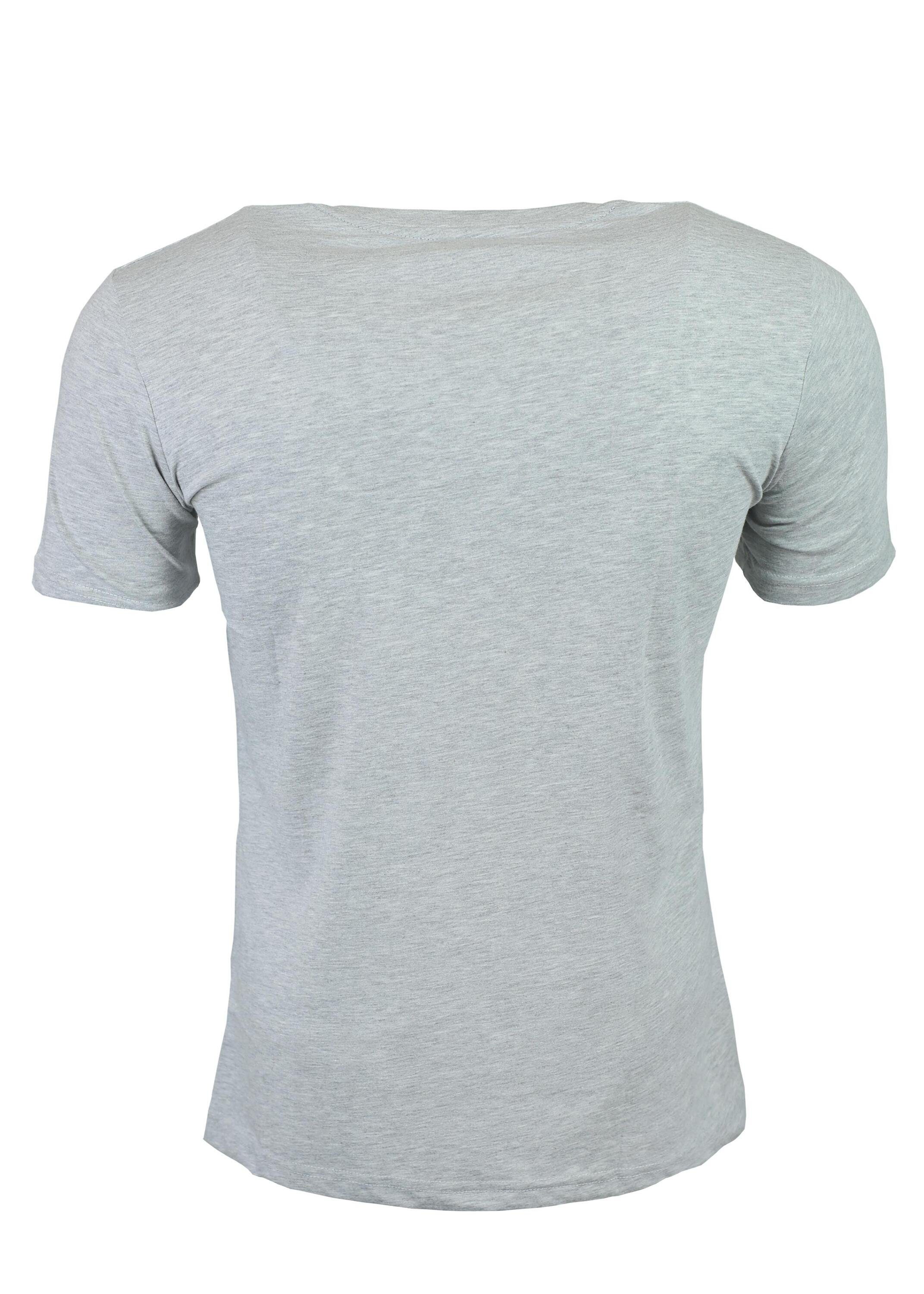 Baumwolle Sport T-Shirt Grey und Juri FuPer für Lifestyle Herren, aus für