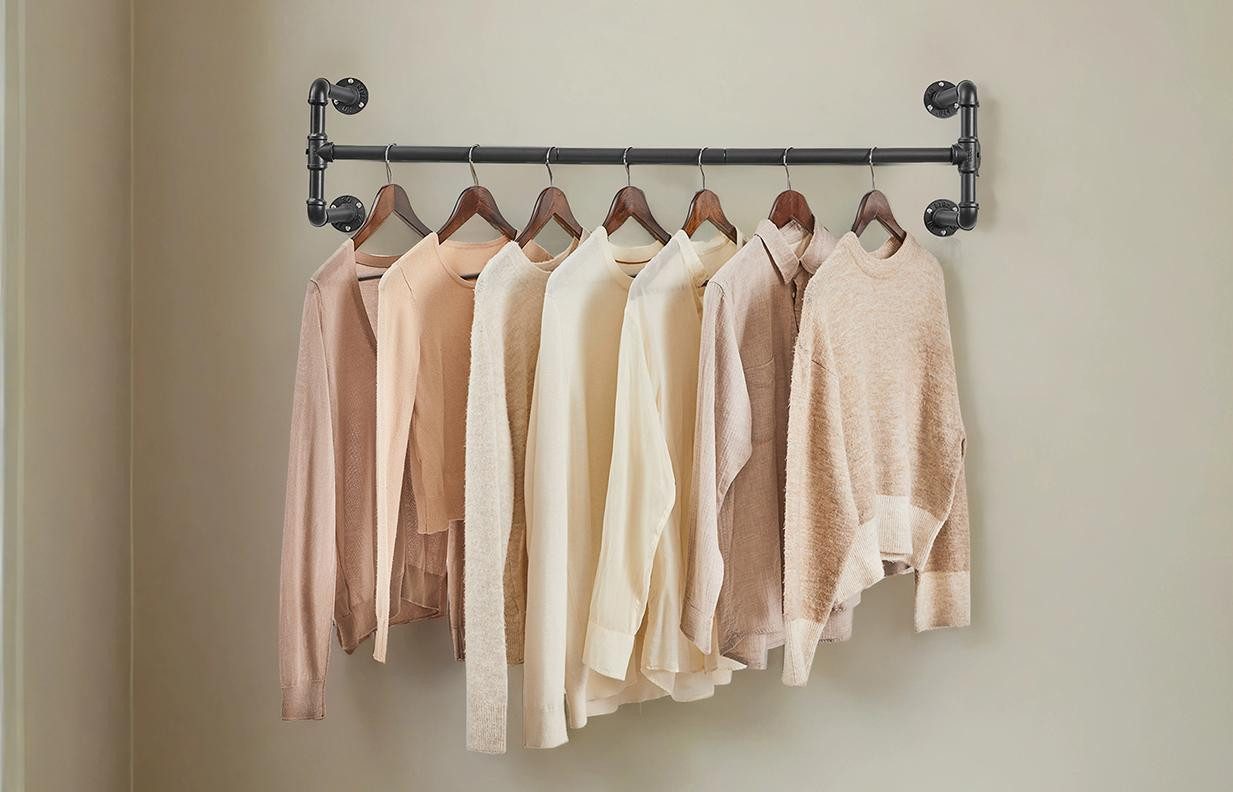 SONGMICS Kleiderstange (1 St), Wandmontage, bis günstig online kaufen