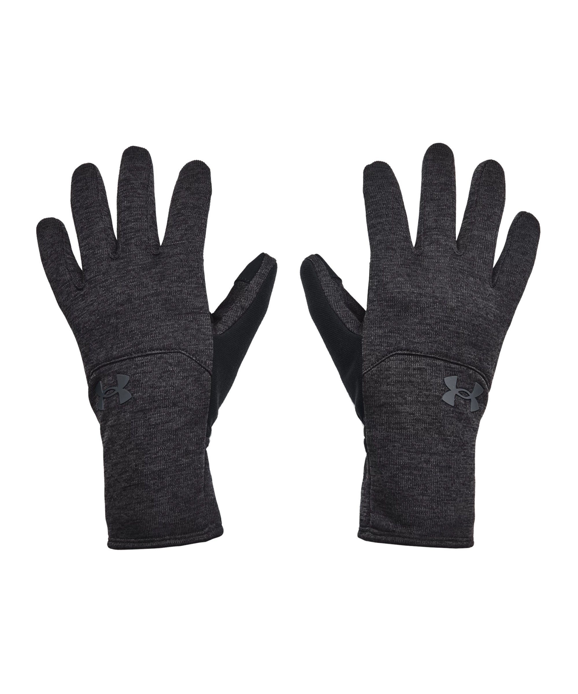 Fleece schwarz Feldspielerhandschuhe Storm Handschuhe Armour® Under