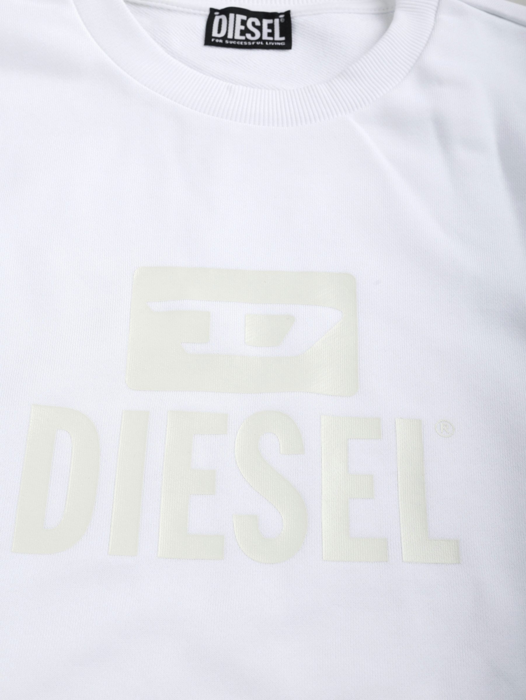 Diesel Sweatshirt - Regular Fit - Supersoft Pullover - S-GIR TONE ON TONE