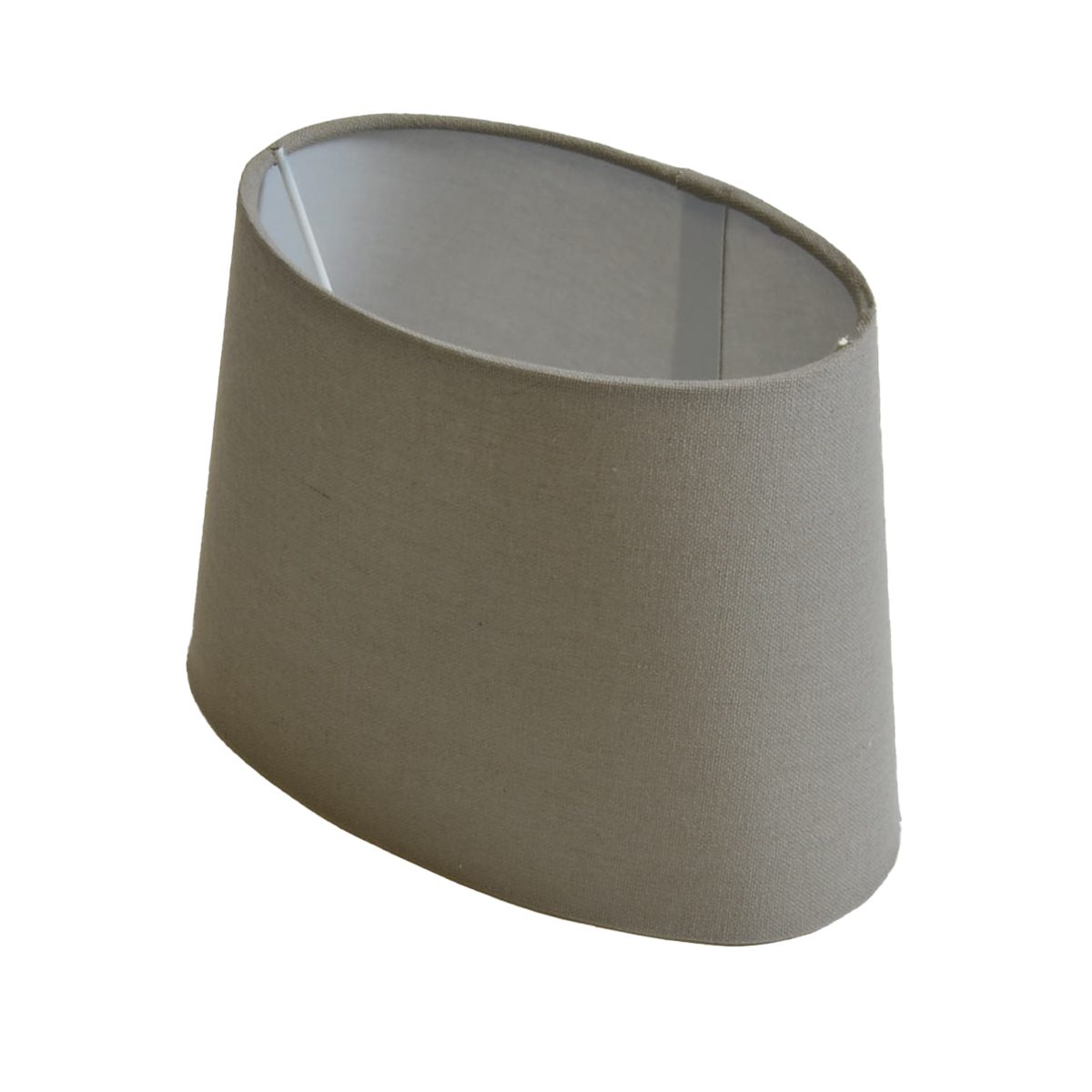 B&S Lampenschirm Lampenschirm oval aus Stoff im skandinavischen Design H 14 günstig online kaufen