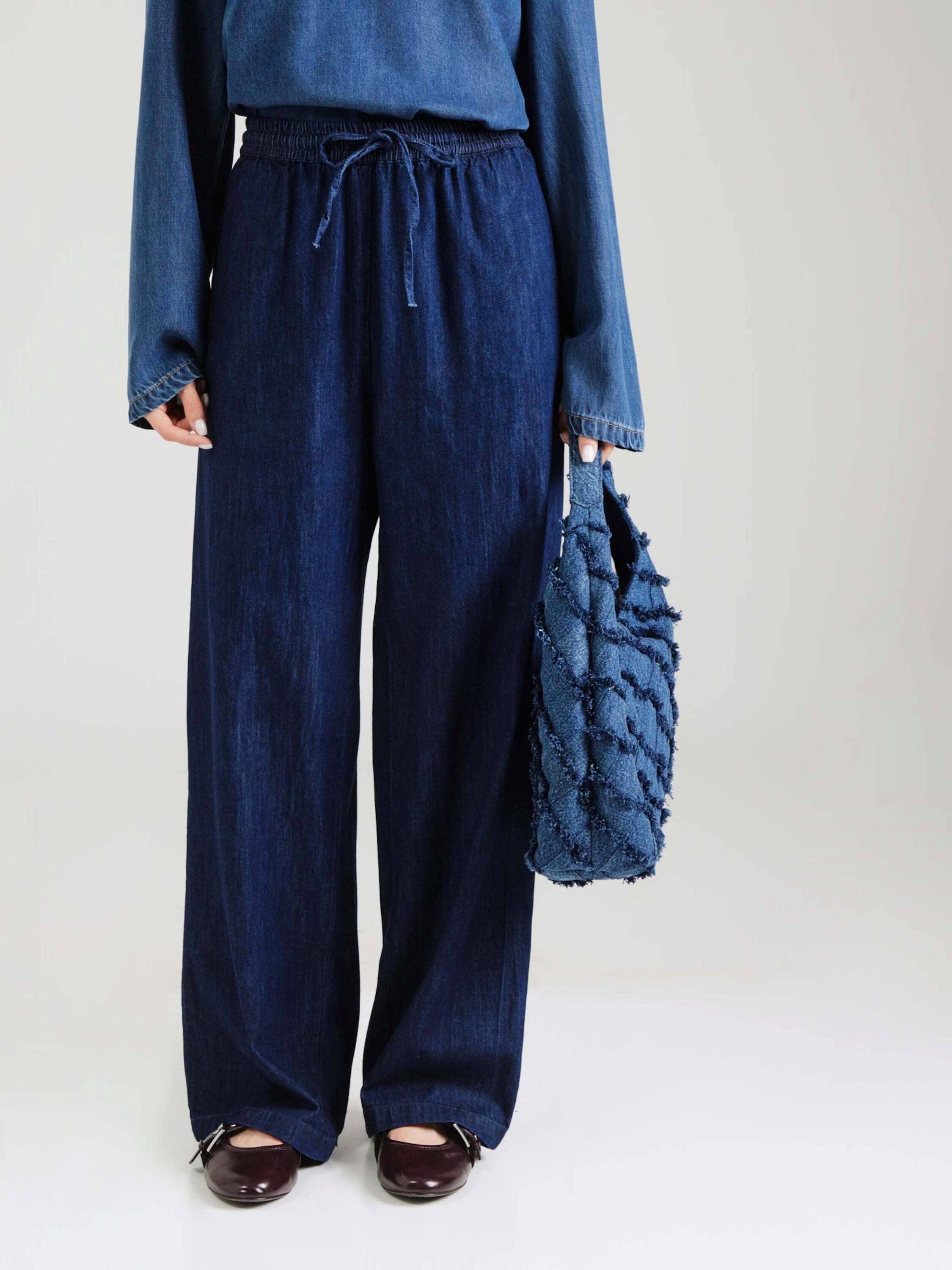 ONLY Loose-fit-Jeans ONLAMARI TIZANA (1-tlg) Drapiert/gerafft