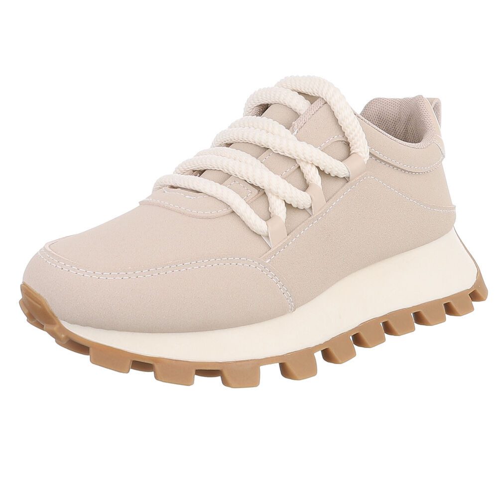 Ital-Design Lässige Sneakers mit robuster Sohle und Schnürung für Damen Sne günstig online kaufen