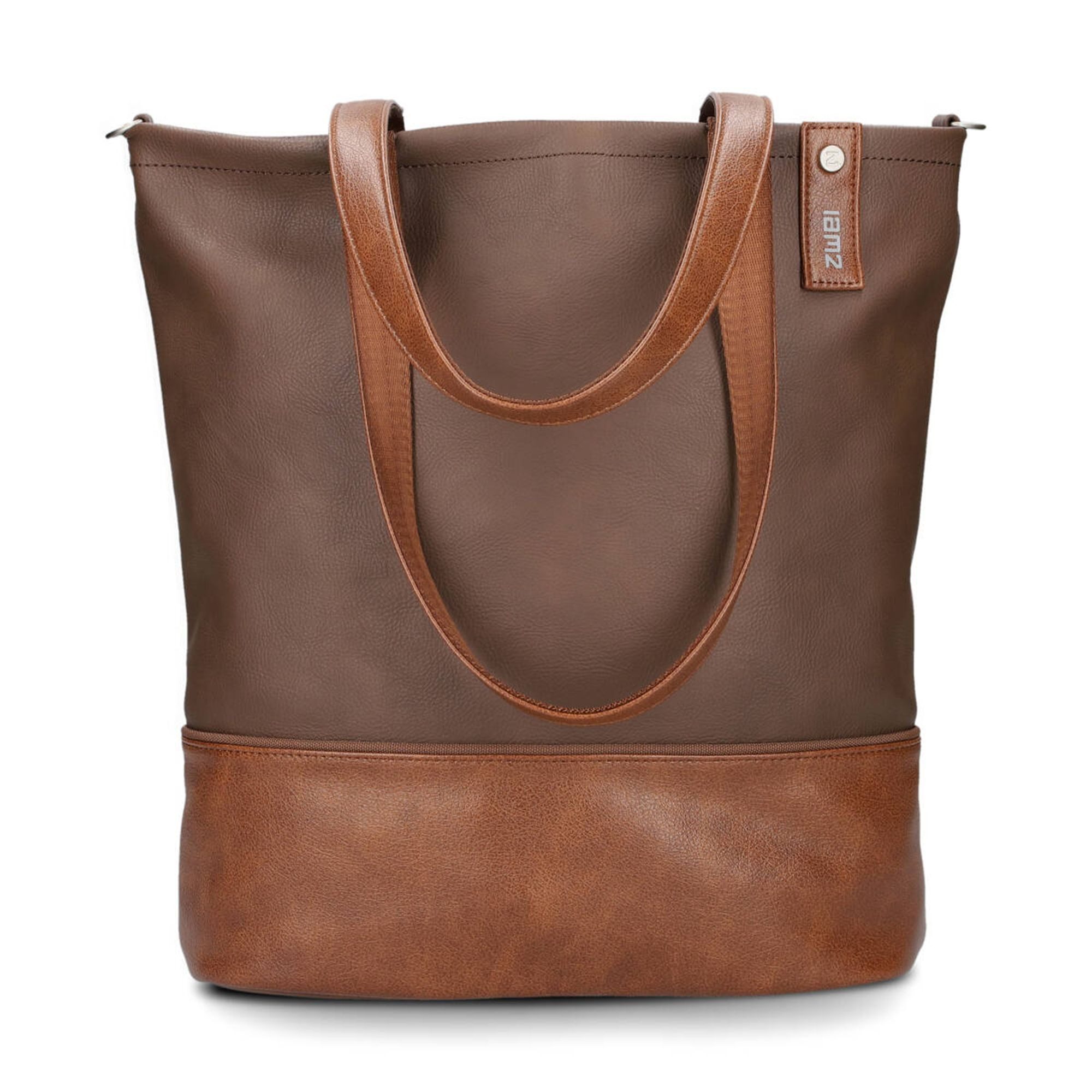 Zwei Schultertasche Jana, Polyurethan