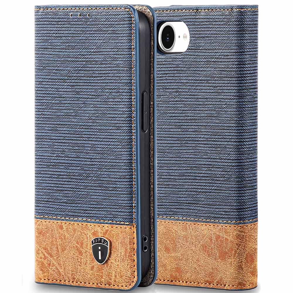 FITSU Handyhülle Flipcase für Apple iPhone 17e Hülle Handytasche Schutzhülle Klapphülle 6,1 Zoll, Handyhülle für Apple iPhone 17e Klapphülle Bookcase Etui