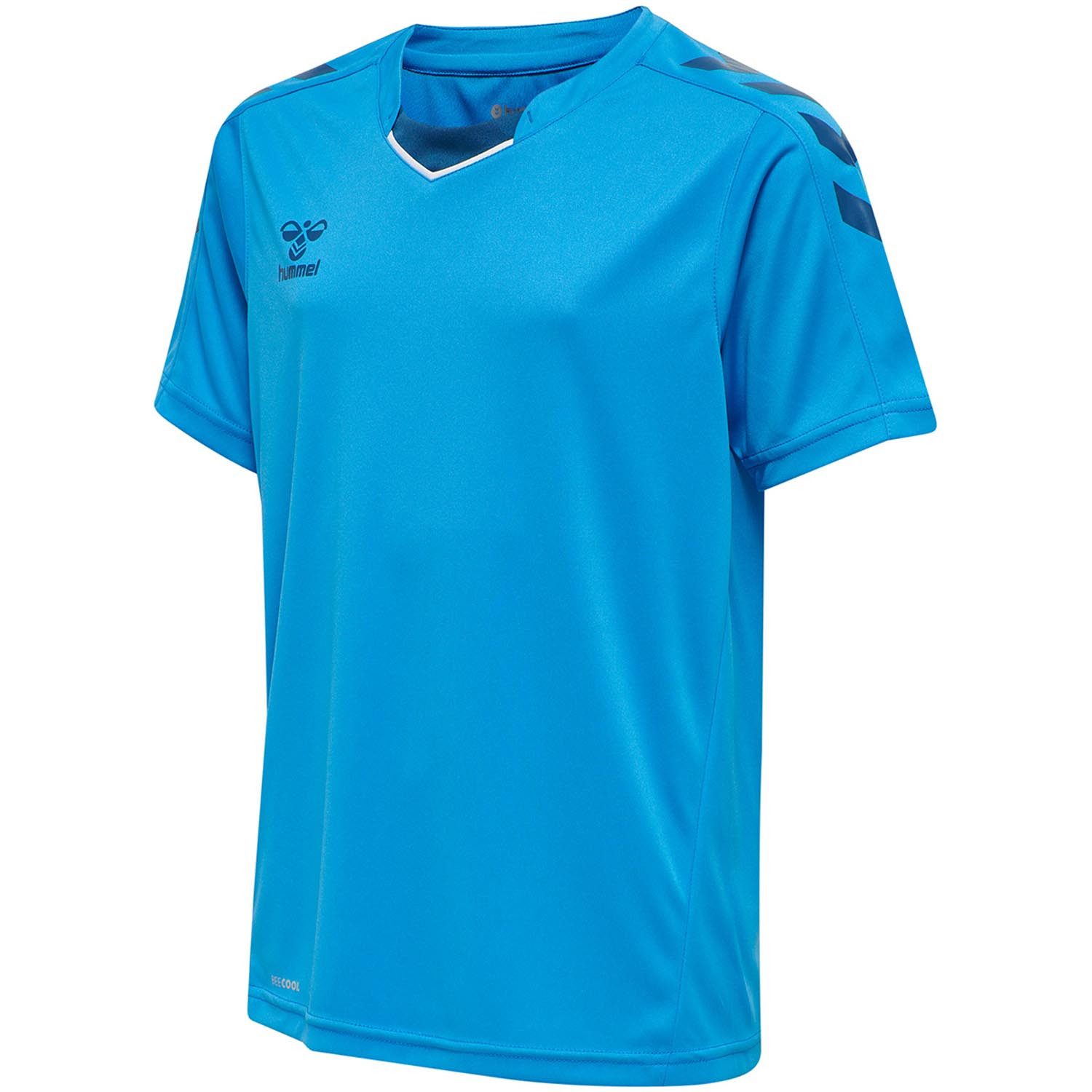 Fußballtrikot Hummel Kinder Trikot Core XK Poly Jersey S/S 211456