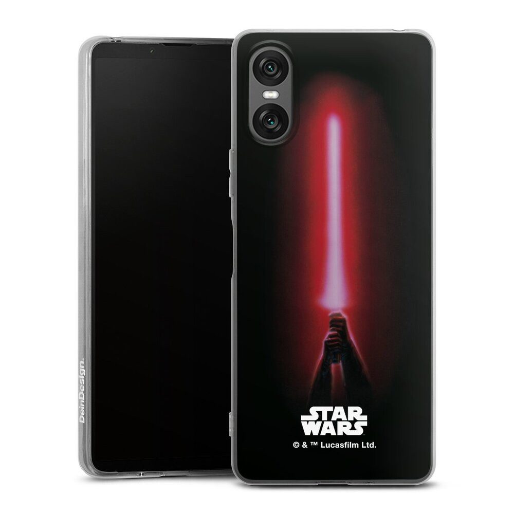 DeinDesign Handyhülle Fanartikel Laserschwert Star Wars Sith lightsaber - Star Wars, Sony Xperia 10 VI Silikon Hülle Bumper Case Handy Schutzhülle