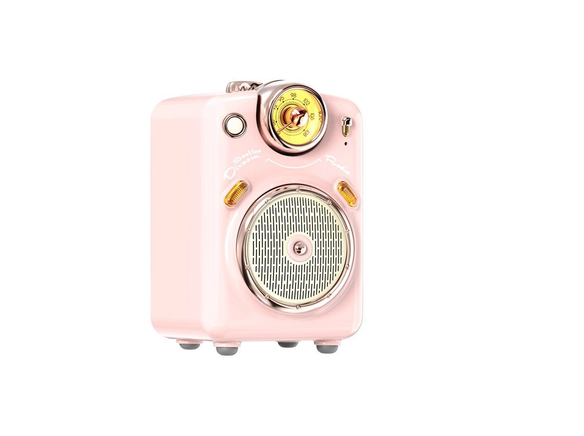 Lautsprecher Fairy-OK DIVOOM Mikro mit DIVOOM pink BT Bilderrahmen Digitaler