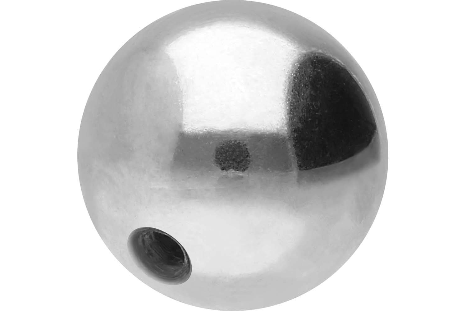 PIERCINGLINE Piercing-Set Chirurgenstahl Klemmkugel (Klemm-Aufsätze, 1-tlg)