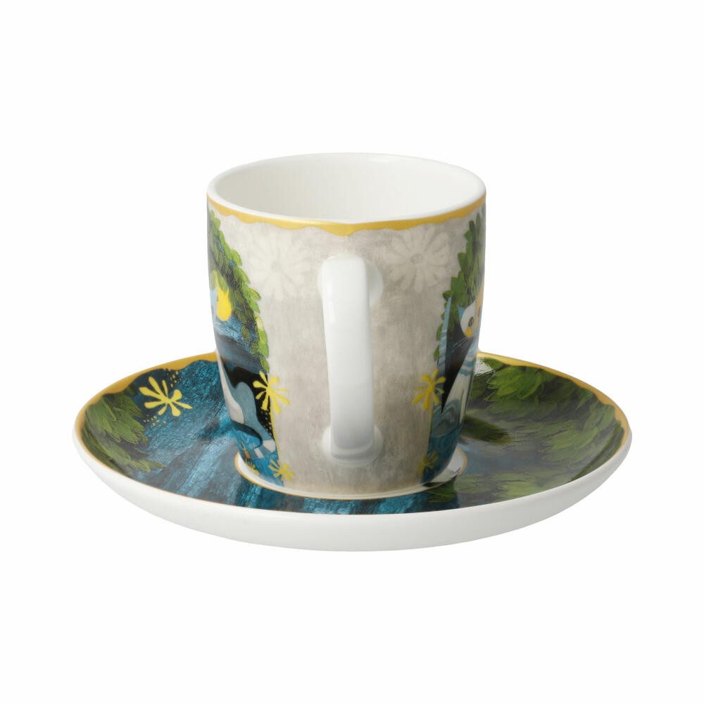 Goebel Espressotasse Rosina Wachtmeister - Al chiaro di luna, 100 ml, Fine Bone China