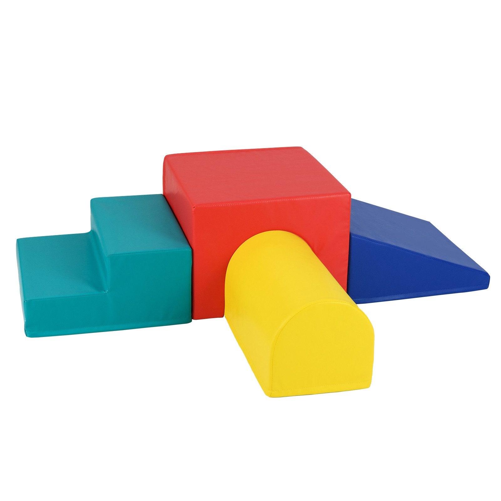 COSTWAY Spielbausteine, (4 St), Schaumstoffbausteine für Baby und Kinder