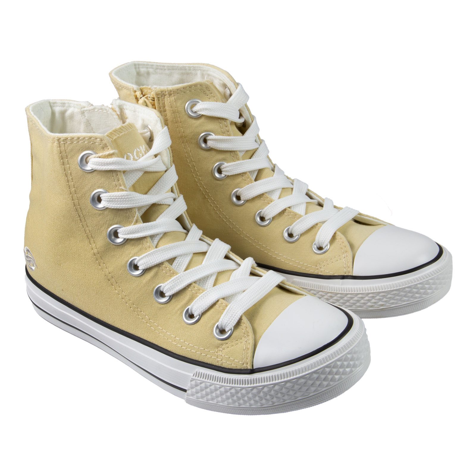 Dockers by Gerli High Top Sneaker Canvas Sneaker mit Reißverschluss an Schaftinnenseite