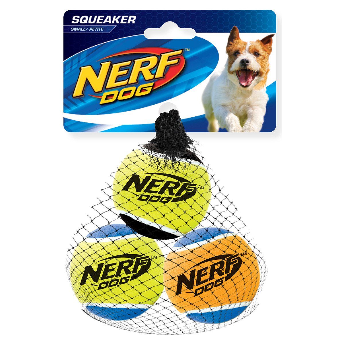Spielball Dog mit Quietscher Tennisbälle Nerf