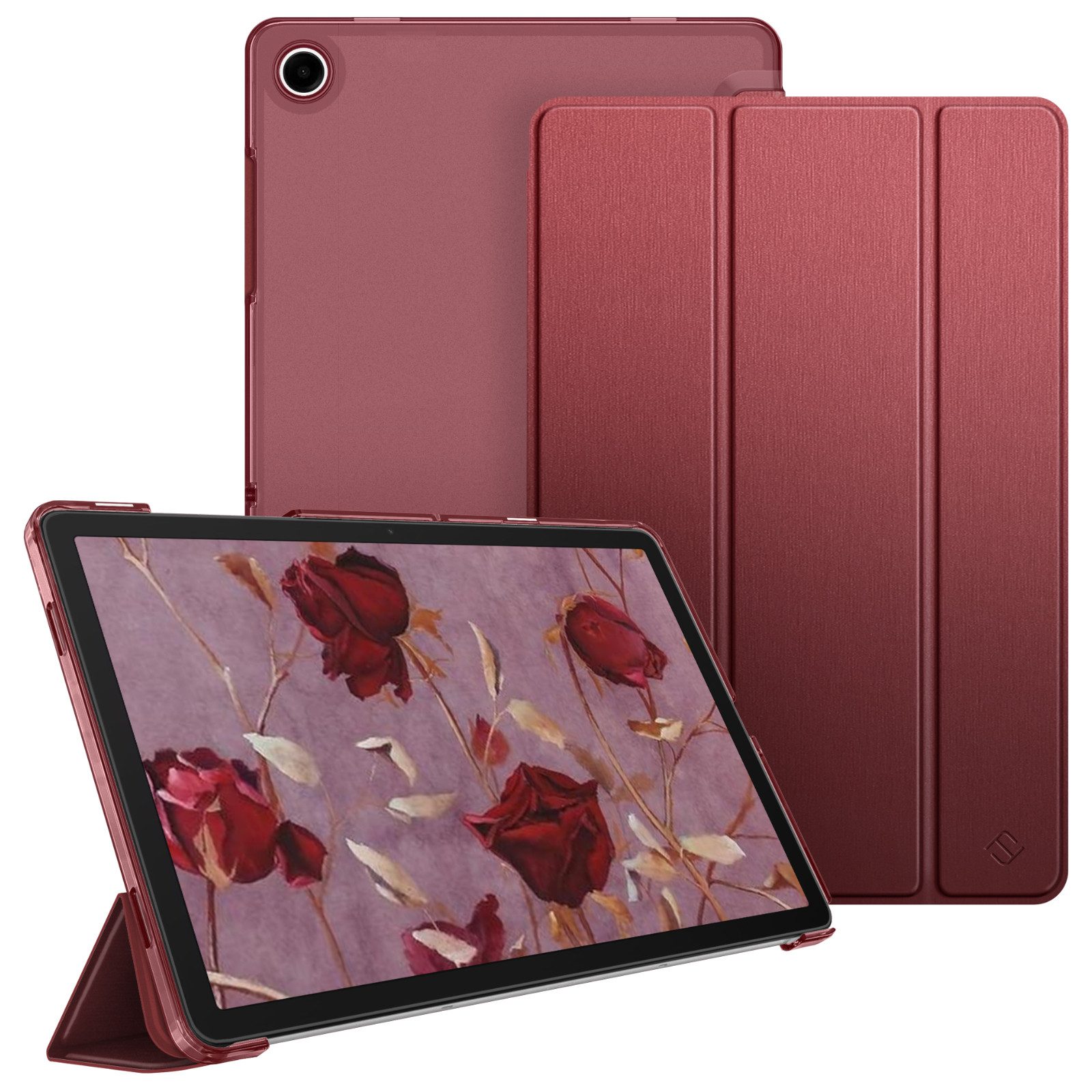 Fintie Tablet-Hülle für Samsung Galaxy Tab A11+ Plus 11" 2025 / Tab A9+ Plus 11 Zoll 2023 11 Zoll, Ultradünn Schutzhülle mit Translucent Rückseite in Matt-Optik Cover